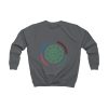 Kids Sweatshirt Fear Is The Virus LOGO1 front & back - Image 16
