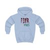 Kids Hoodie Fear Is The Virus LOGO1 front & back - Image 11
