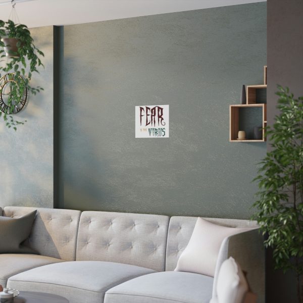 Posters Fear Is The Virus LOGO1 - Image 21
