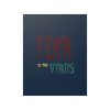Posters Fear Is The Virus LOGO1 (Dark Blue BG) - Image 7