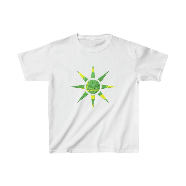 Kids Heavy Cotton™ Tee - No Man Made Climate Change - Image 3