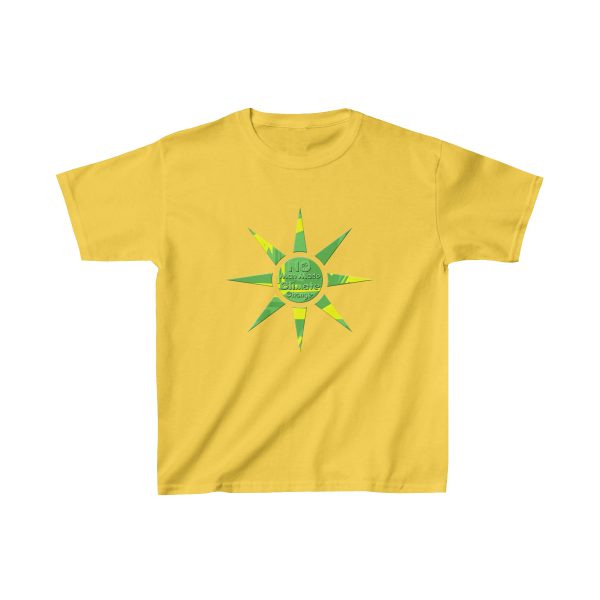 Kids Heavy Cotton™ Tee - No Man Made Climate Change