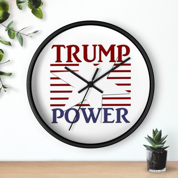 Wall Clock - TRUMP POWER