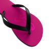 Unisex Flip-Flops - Women Are Not Costumes (Dark Rose Pink BG) - Image 4