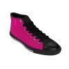 Women's Classic Sneakers - Women Are Not Costumes (Dark Rose Pink BG) - Image 9