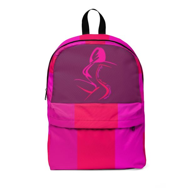 Unisex Classic Backpack  - Women Are Not Costumes (Multi Pinks and Purple BG)