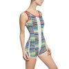 Women's Vintage Swimsuit Fear Is The Virus LOGO 3 - Image 11