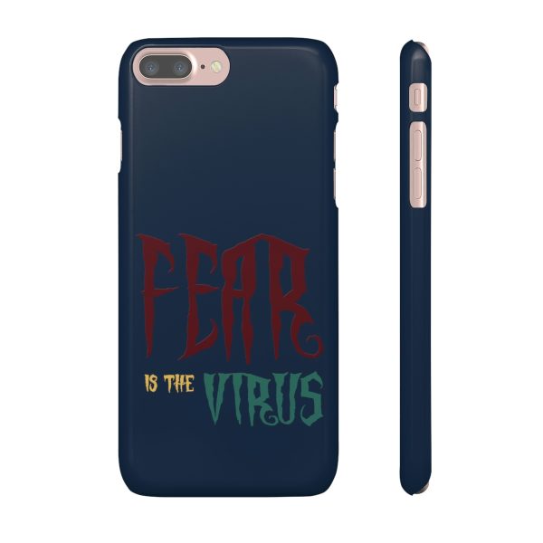 Snap Cases Fear Is The Virus LOGO1 (Dark Blue BG) - Image 138