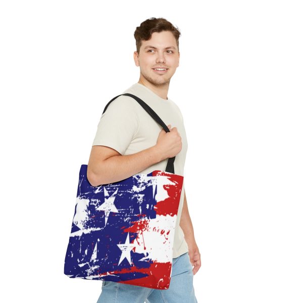 Tote Bag (AOP) - TRUMP POWER - Stars and Stripes - Image 11