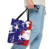 Tote Bag (AOP) - TRUMP POWER - Stars and Stripes - Image 4