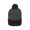 Pom Pom Beanie - Fear Is The Virus LOGO1 - Image 10