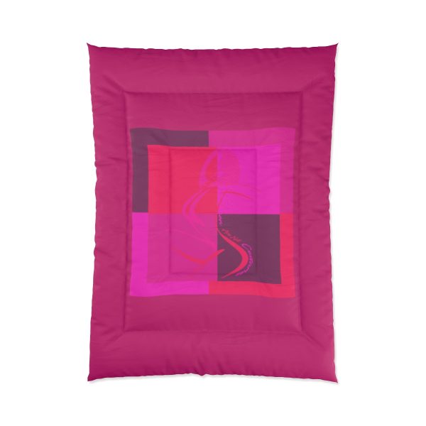 Comforter - Women Are Not Costumes (Multi Pinks and Purple BG) - Image 5
