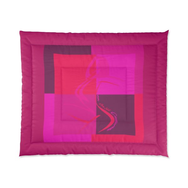 Comforter - Women Are Not Costumes (Multi Pinks and Purple BG) - Image 2