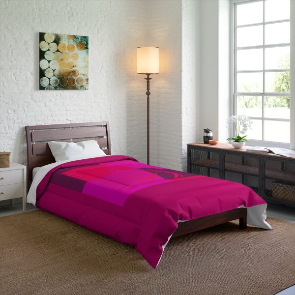 Comforter - Women Are Not Costumes (Multi Pinks and Purple BG) - Image 4