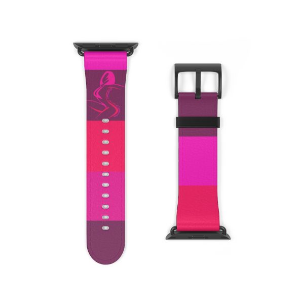 Watch Band - Women Are Not Costumes (Multi Pinks and Purple BG) - Image 2