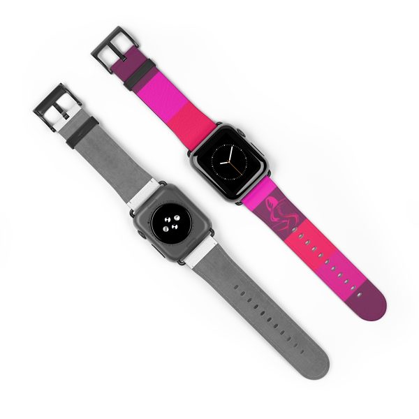 Watch Band - Women Are Not Costumes (Multi Pinks and Purple BG) - Image 3