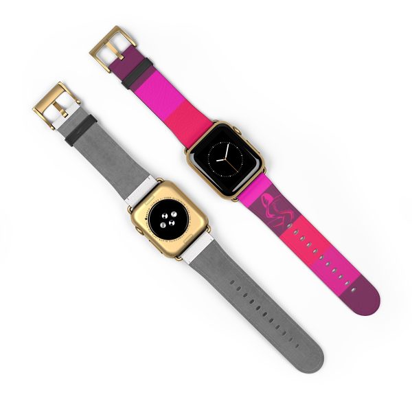 Watch Band - Women Are Not Costumes (Multi Pinks and Purple BG) - Image 11