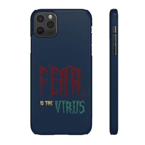 Snap Cases Fear Is The Virus LOGO1 (Dark Blue BG) - Image 15
