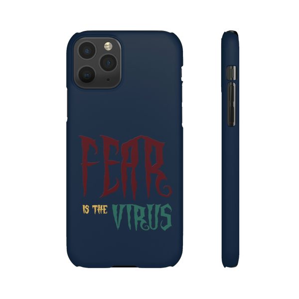 Snap Cases Fear Is The Virus LOGO1 (Dark Blue BG) - Image 13