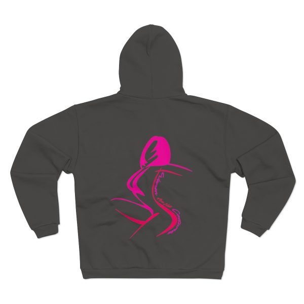 Unisex Hooded Zip Sweatshirt- Women Are Not Costumes (Front and Back) - Image 26