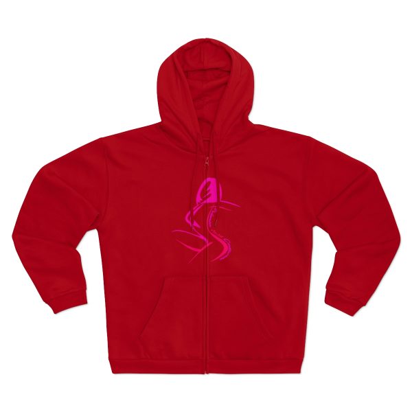 Unisex Hooded Zip Sweatshirt- Women Are Not Costumes (Front and Back) - Image 19