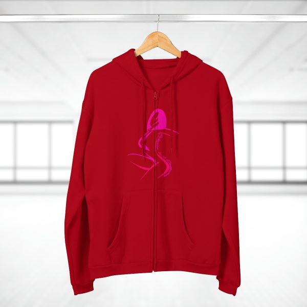 Unisex Hooded Zip Sweatshirt- Women Are Not Costumes (Front and Back) - Image 22