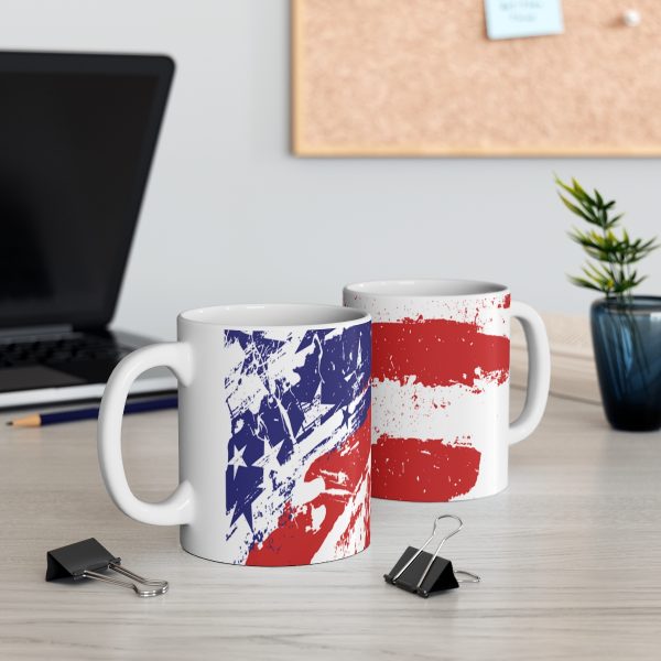 Ceramic Mug 11oz - Stars and Stripes