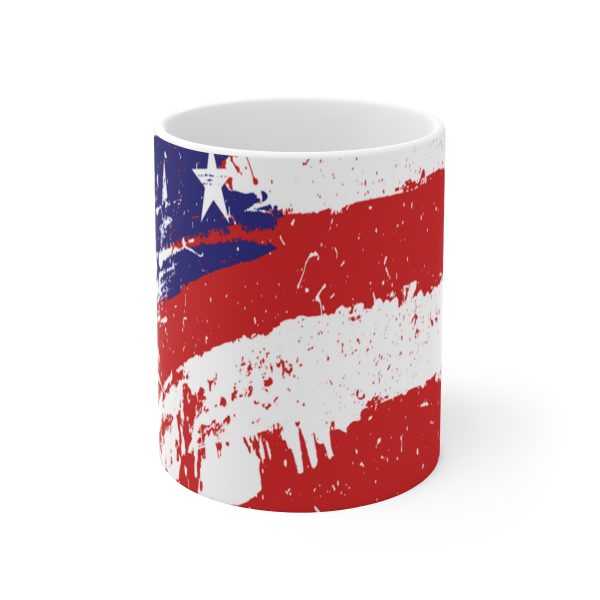 Ceramic Mug 11oz - Stars and Stripes - Image 2