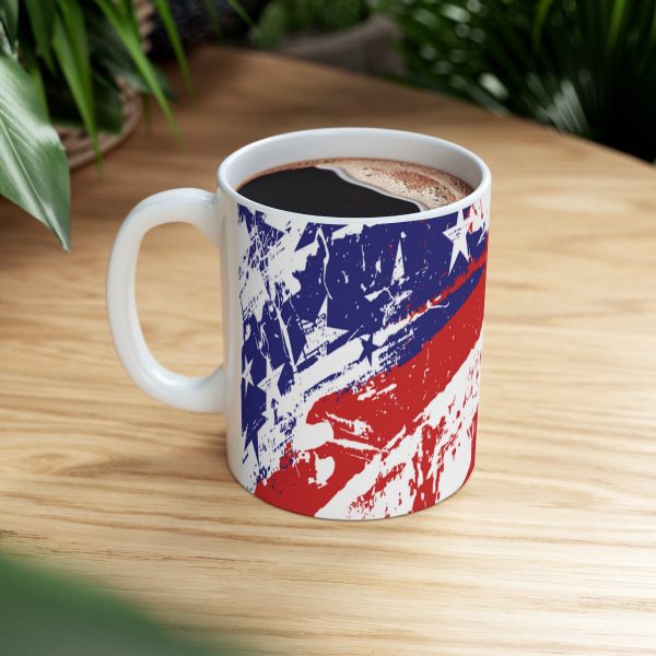 Ceramic Mug 11oz - Stars and Stripes - Image 8