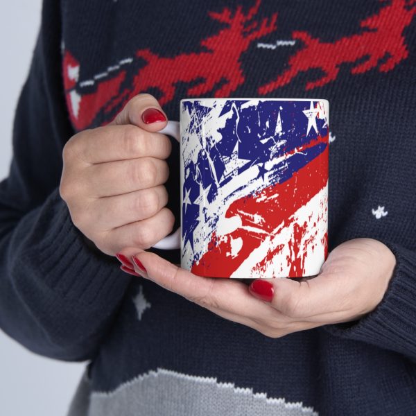 Ceramic Mug 11oz - Stars and Stripes - Image 11