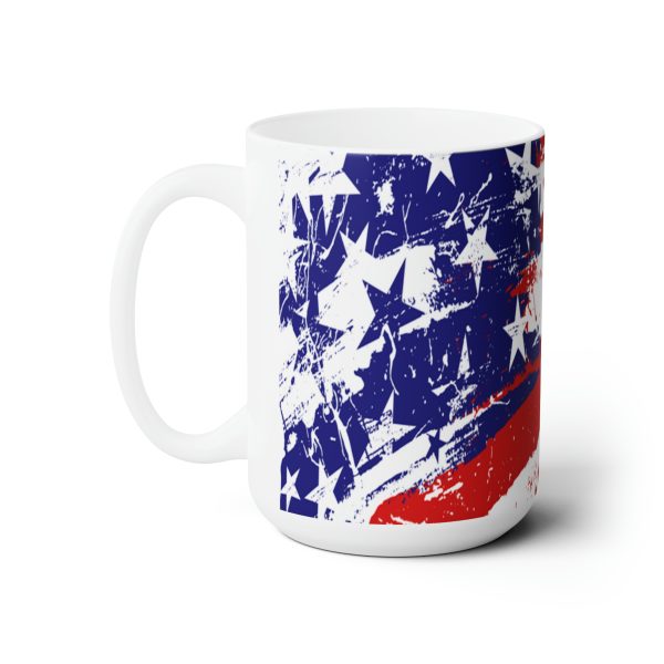 Ceramic Mug 15oz - Stars and Stripes