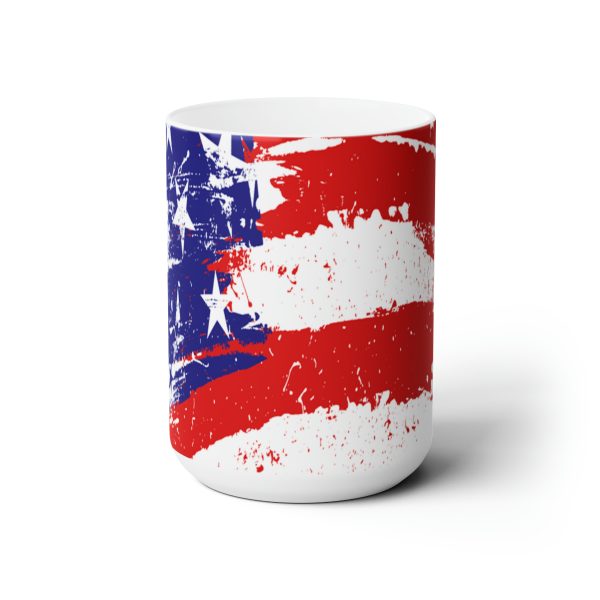 Ceramic Mug 15oz - Stars and Stripes - Image 2
