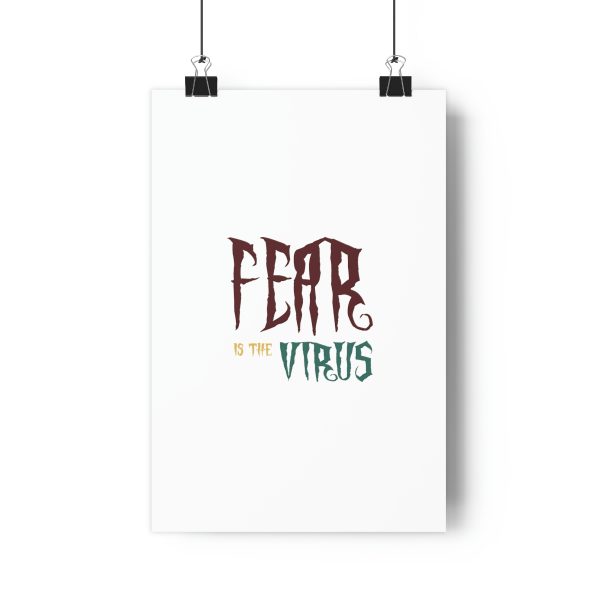 Giclée Art Print  Fear Is The Virus LOGO1 - Image 7