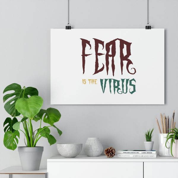 Giclée Art Print  Fear Is The Virus LOGO1 - Image 18