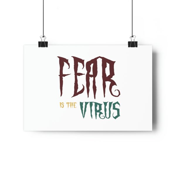 Giclée Art Print  Fear Is The Virus LOGO1 - Image 17