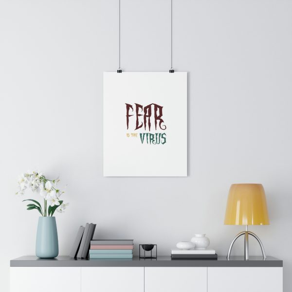 Giclée Art Print  Fear Is The Virus LOGO1 - Image 10