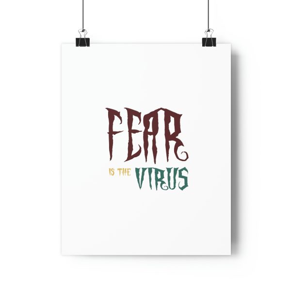 Giclée Art Print  Fear Is The Virus LOGO1 - Image 9