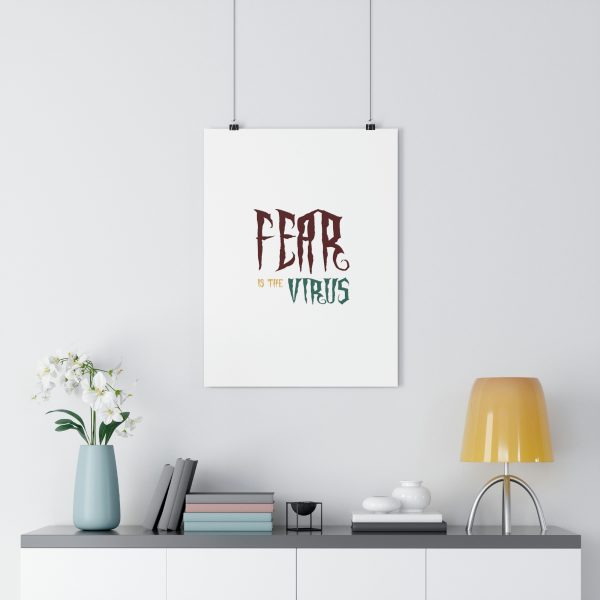 Giclée Art Print  Fear Is The Virus LOGO1 - Image 12