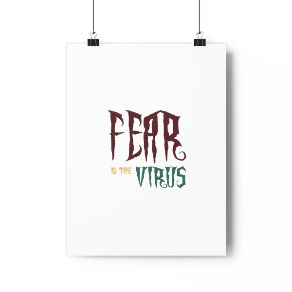 Giclée Art Print  Fear Is The Virus LOGO1 - Image 11