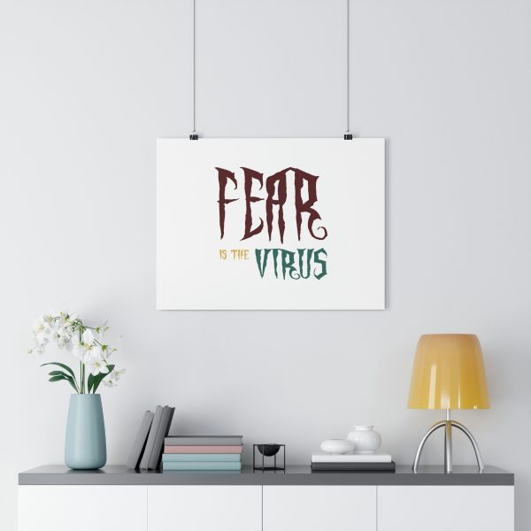 Giclée Art Print  Fear Is The Virus LOGO1 - Image 20