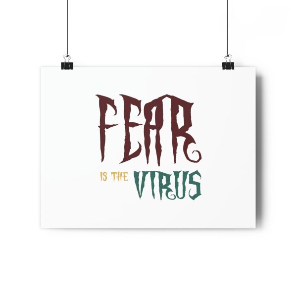 Giclée Art Print  Fear Is The Virus LOGO1 - Image 19