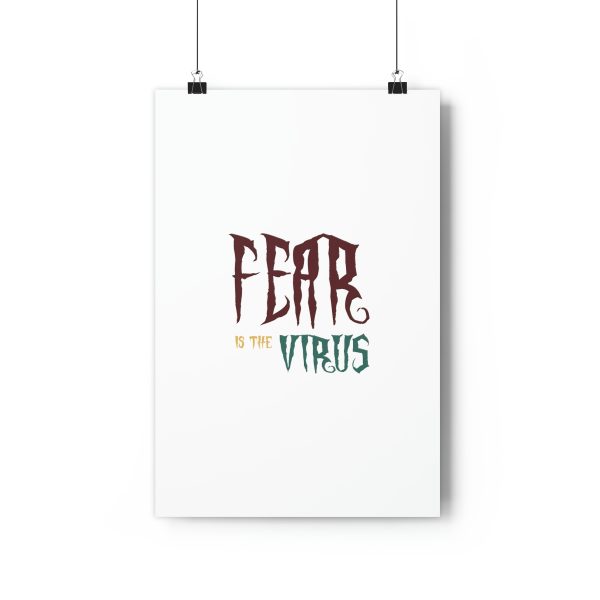 Giclée Art Print  Fear Is The Virus LOGO1 - Image 13