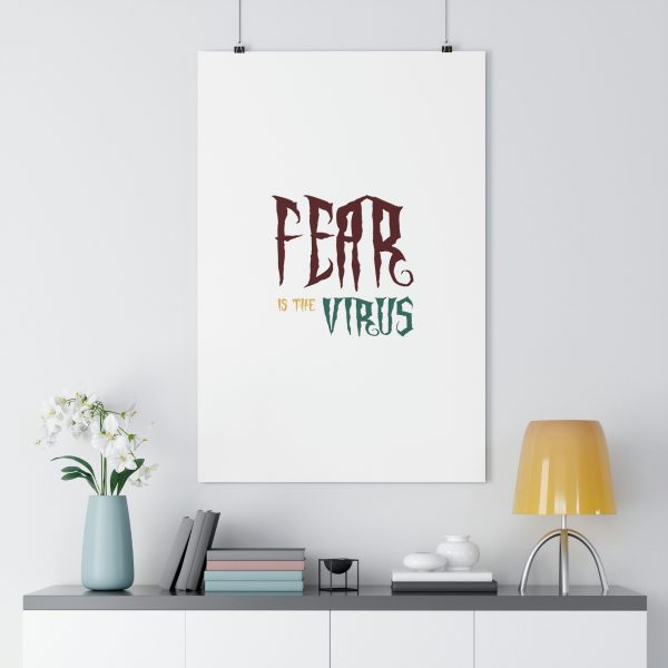 Giclée Art Print  Fear Is The Virus LOGO1 - Image 16