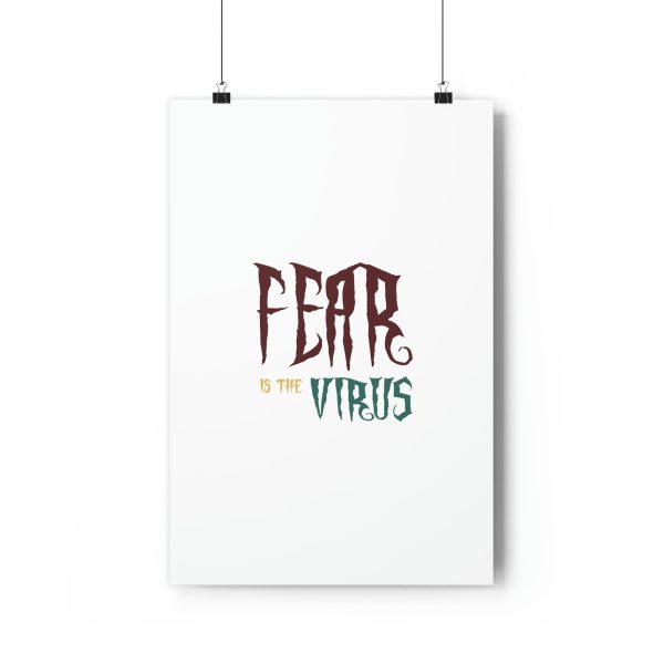 Giclée Art Print  Fear Is The Virus LOGO1 - Image 15