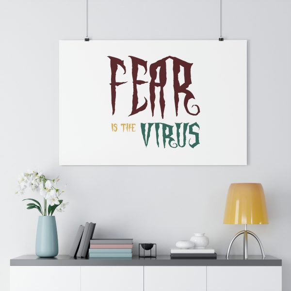 Giclée Art Print  Fear Is The Virus LOGO1 - Image 26