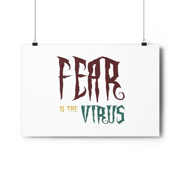 Giclée Art Print  Fear Is The Virus LOGO1 - Image 25