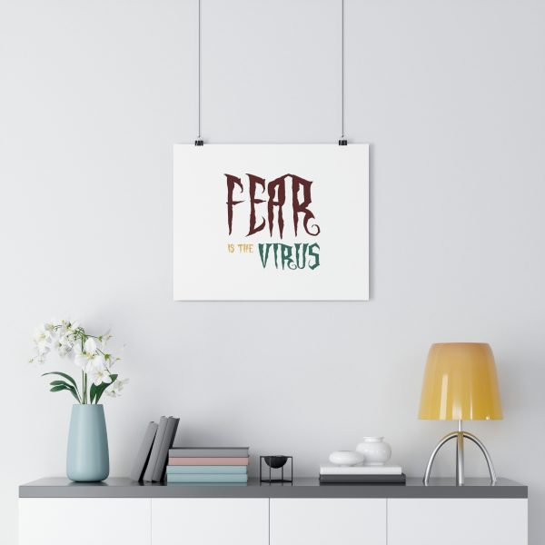 Giclée Art Print  Fear Is The Virus LOGO1 - Image 22