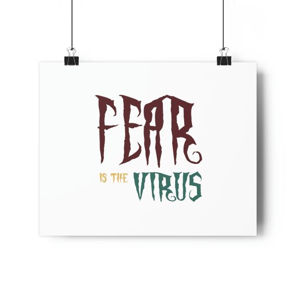 Giclée Art Print  Fear Is The Virus LOGO1 - Image 21