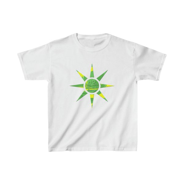 Kids Heavy Cotton™ Tee - No Man Made Climate Change - Image 5