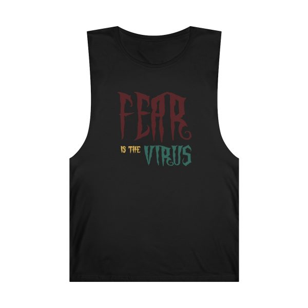 Unisex Barnard Tank Fear Is The Virus LOGO1 women - Fear Is The Virus LOGO1 - Image 2